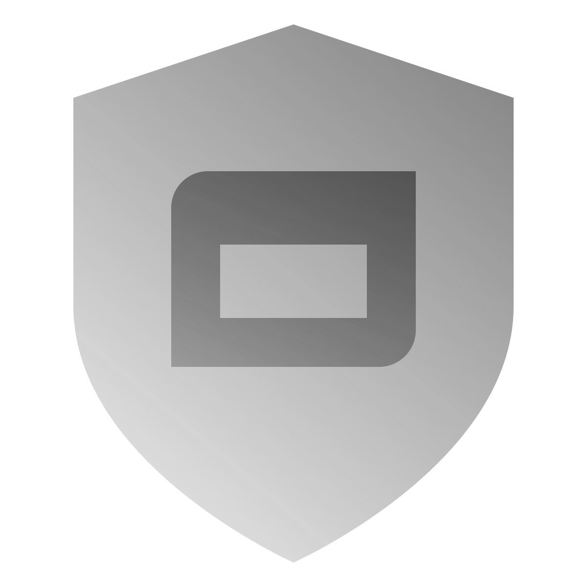 deco duotone style anwendung schild icon