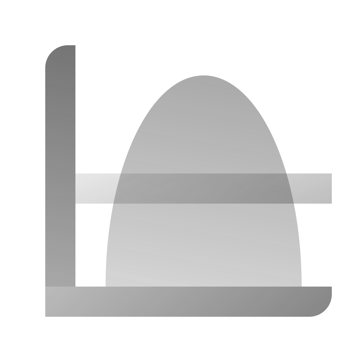 deco duotone style average value icon