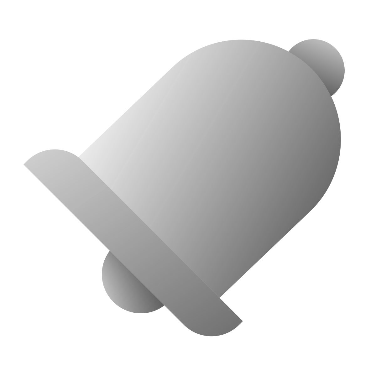 deco duotone style 钟 icon