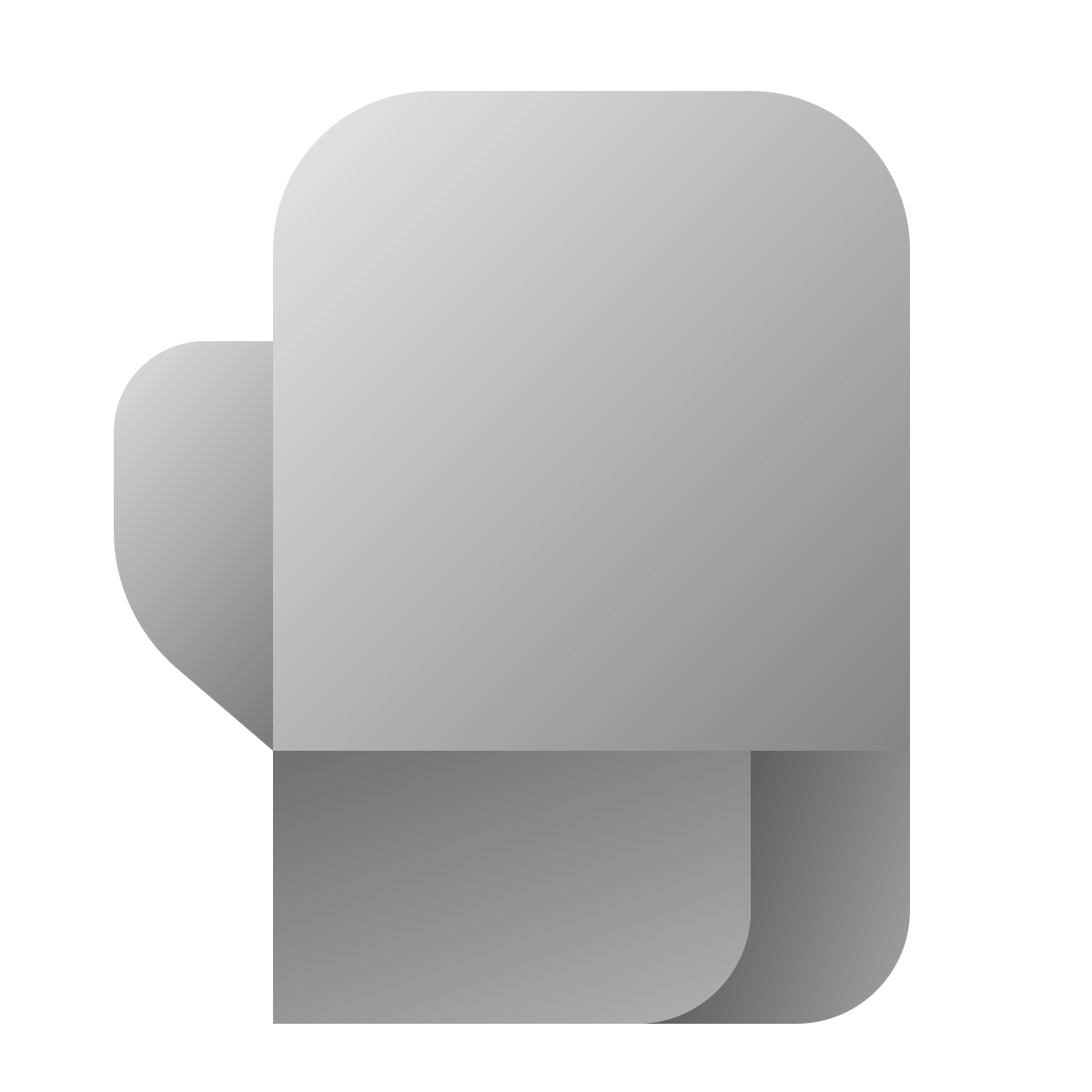 deco duotone style boxing icon