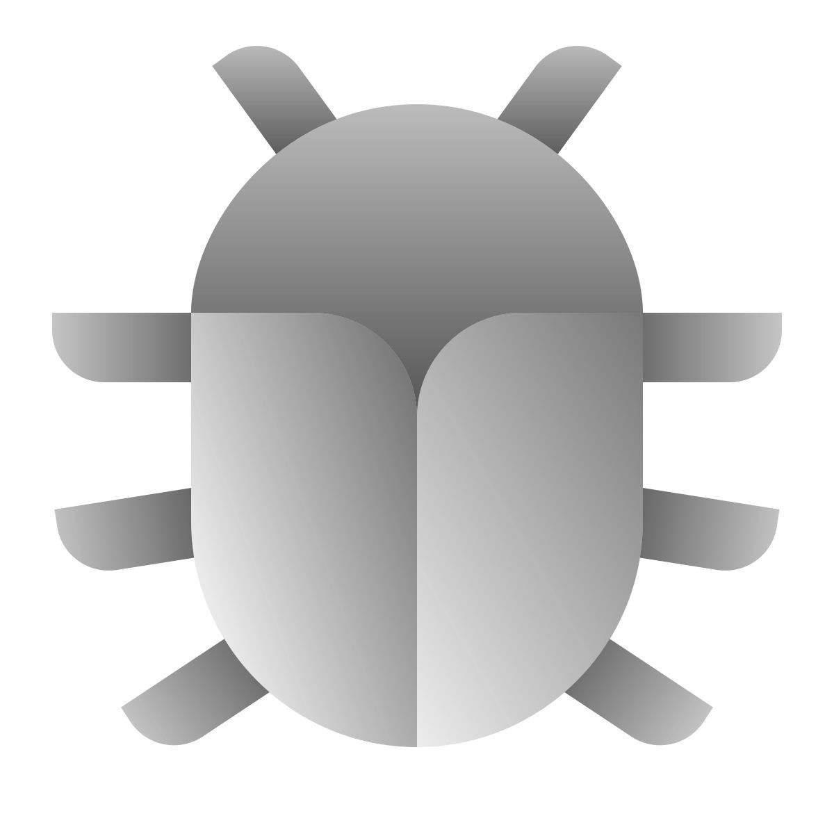 deco duotone style insetto icon