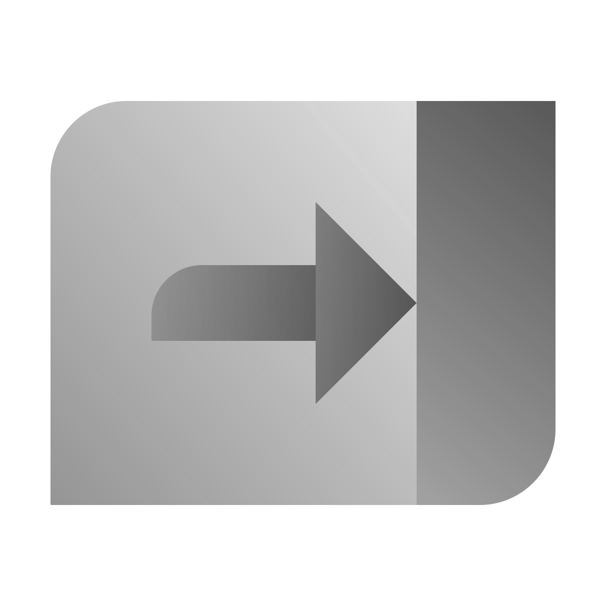 deco duotone style close pane icon