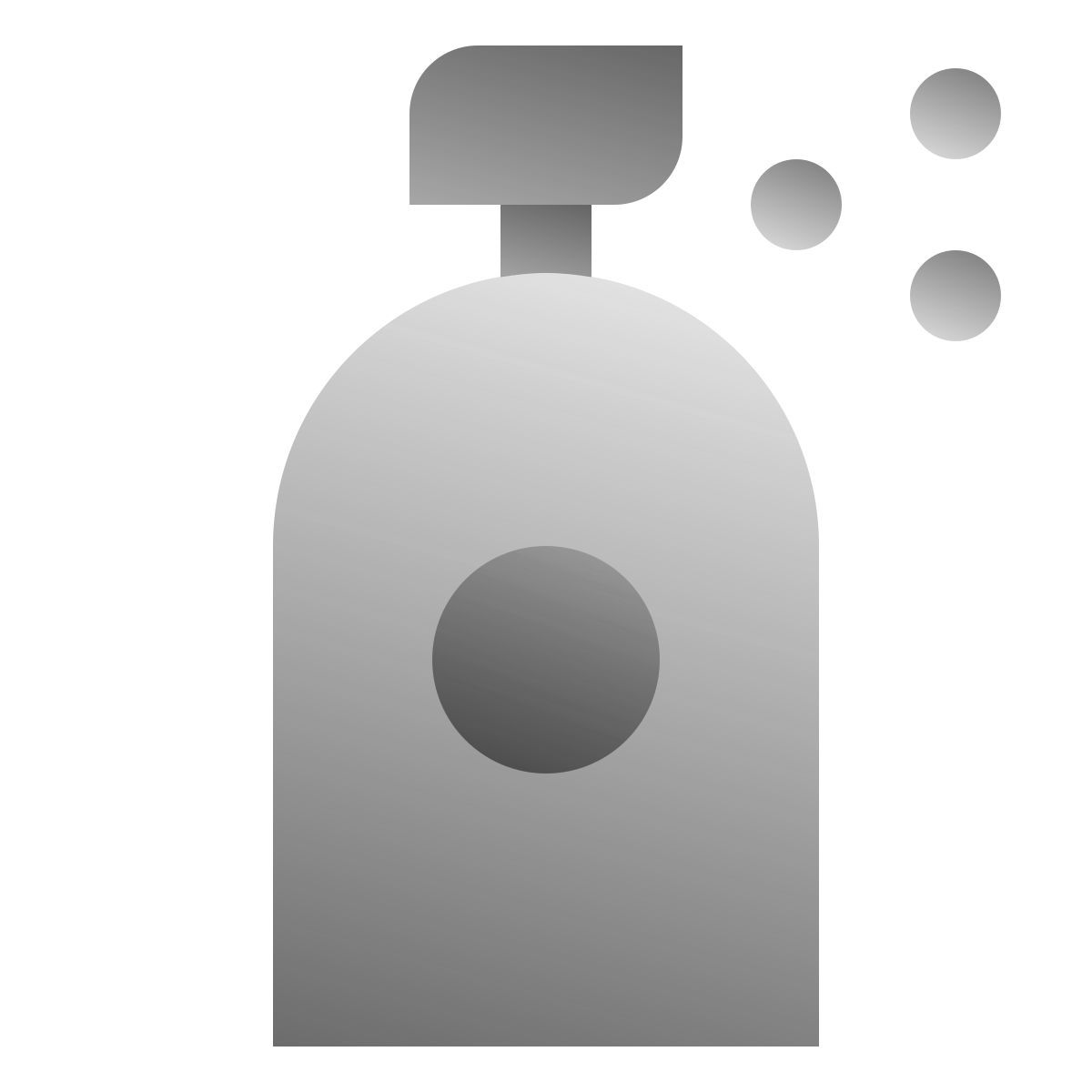 deco duotone style deodorante spray icon