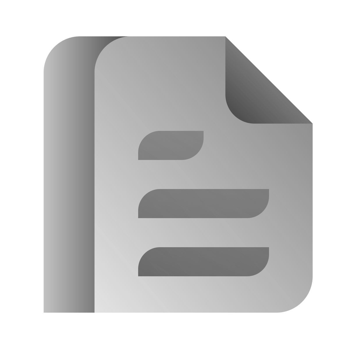 deco duotone style documents icon