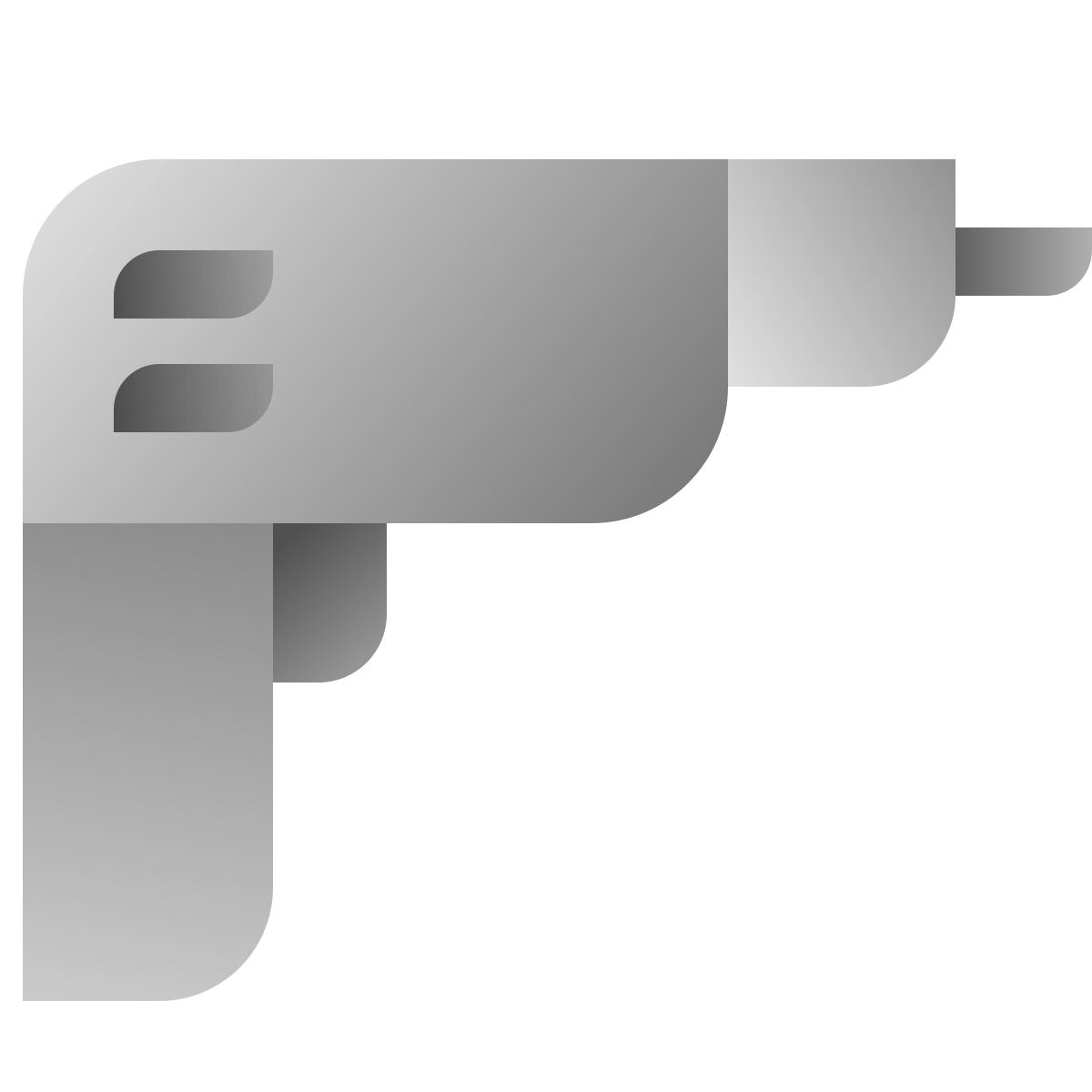 deco duotone style drill icon
