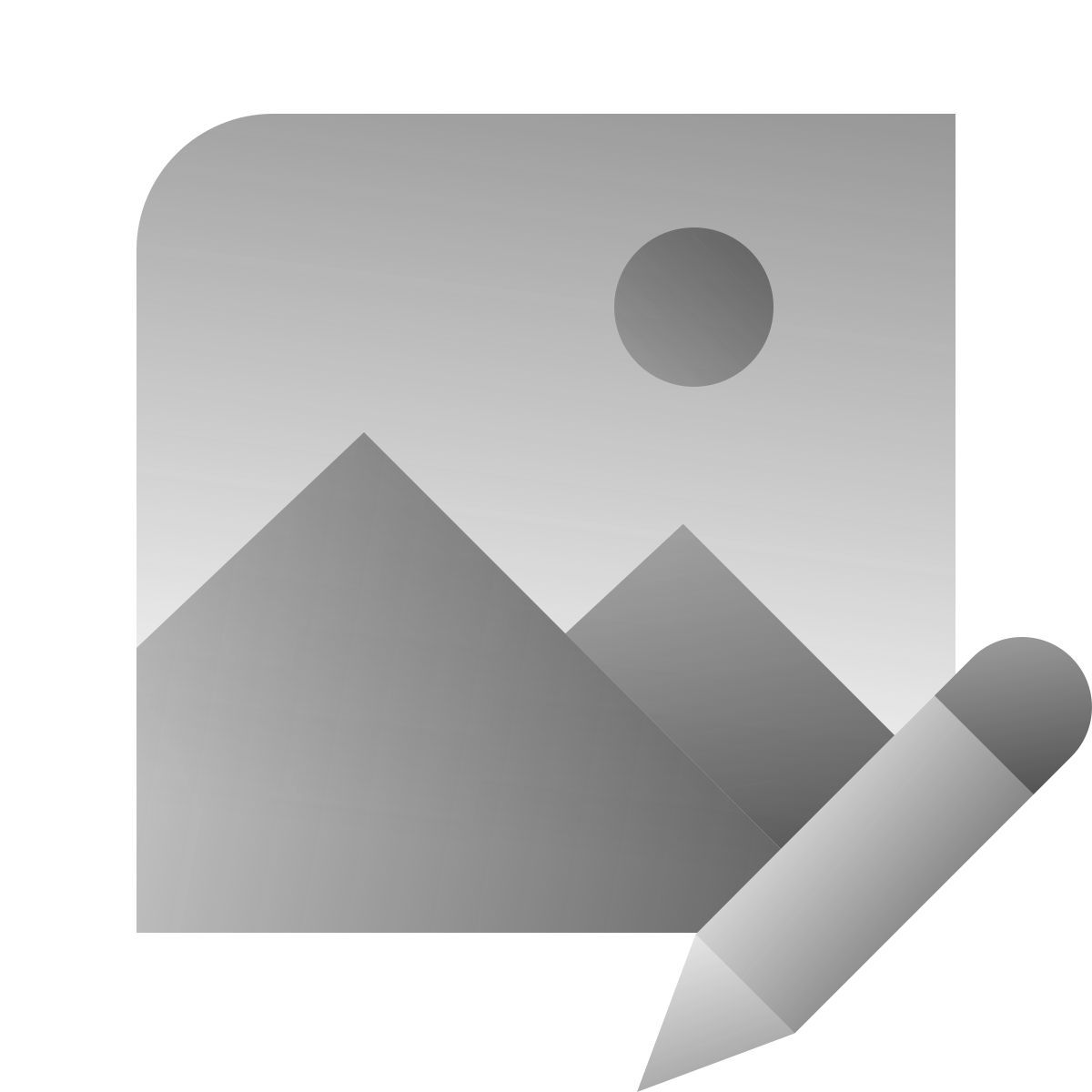 deco duotone style edit image icon