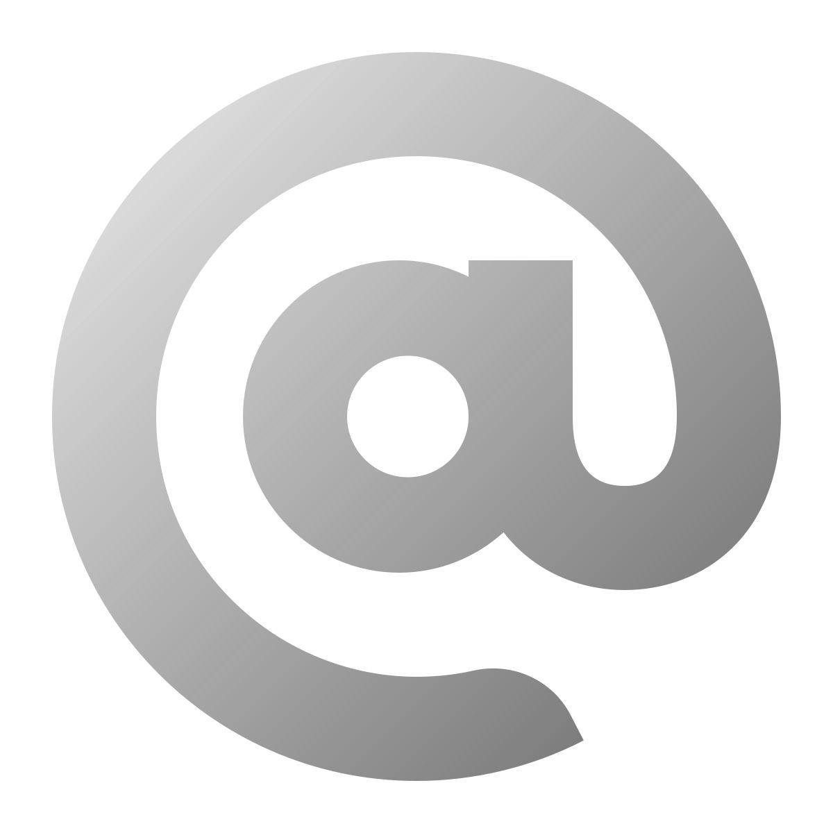 deco duotone style posta elettronica icon