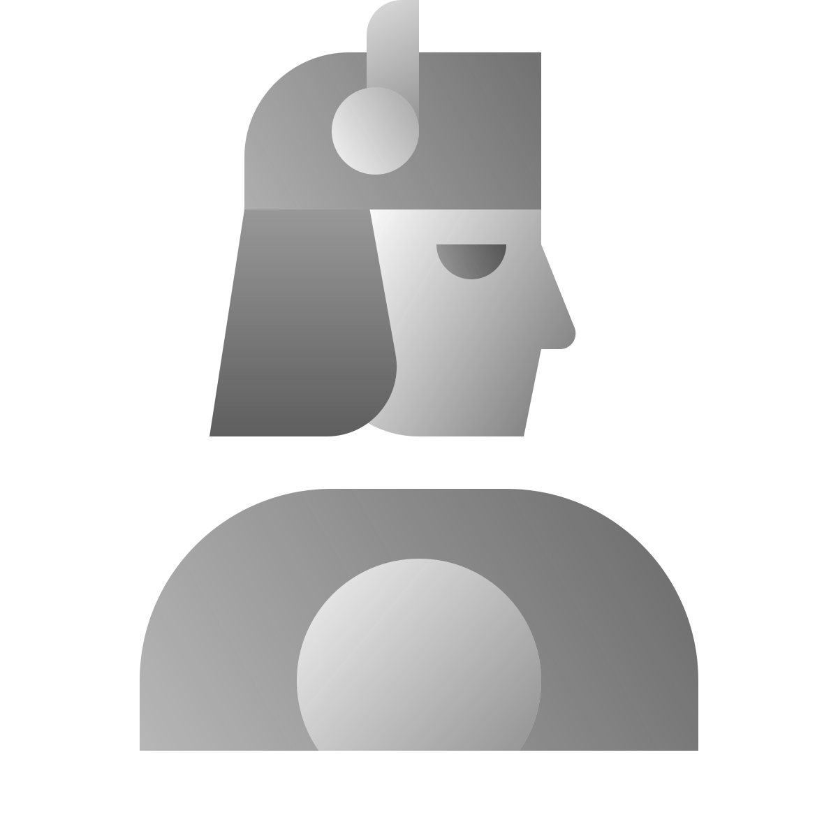 deco duotone style fortune teller icon