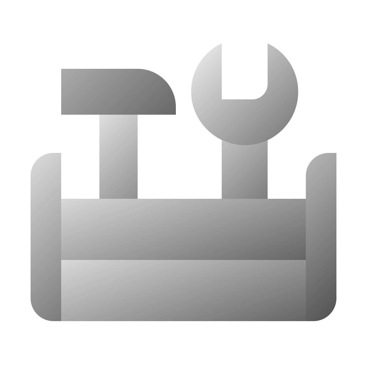 deco duotone style full tool storage box icon