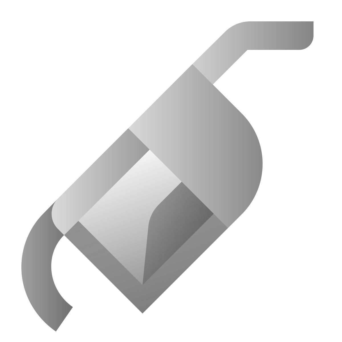 deco duotone style gas pump icon