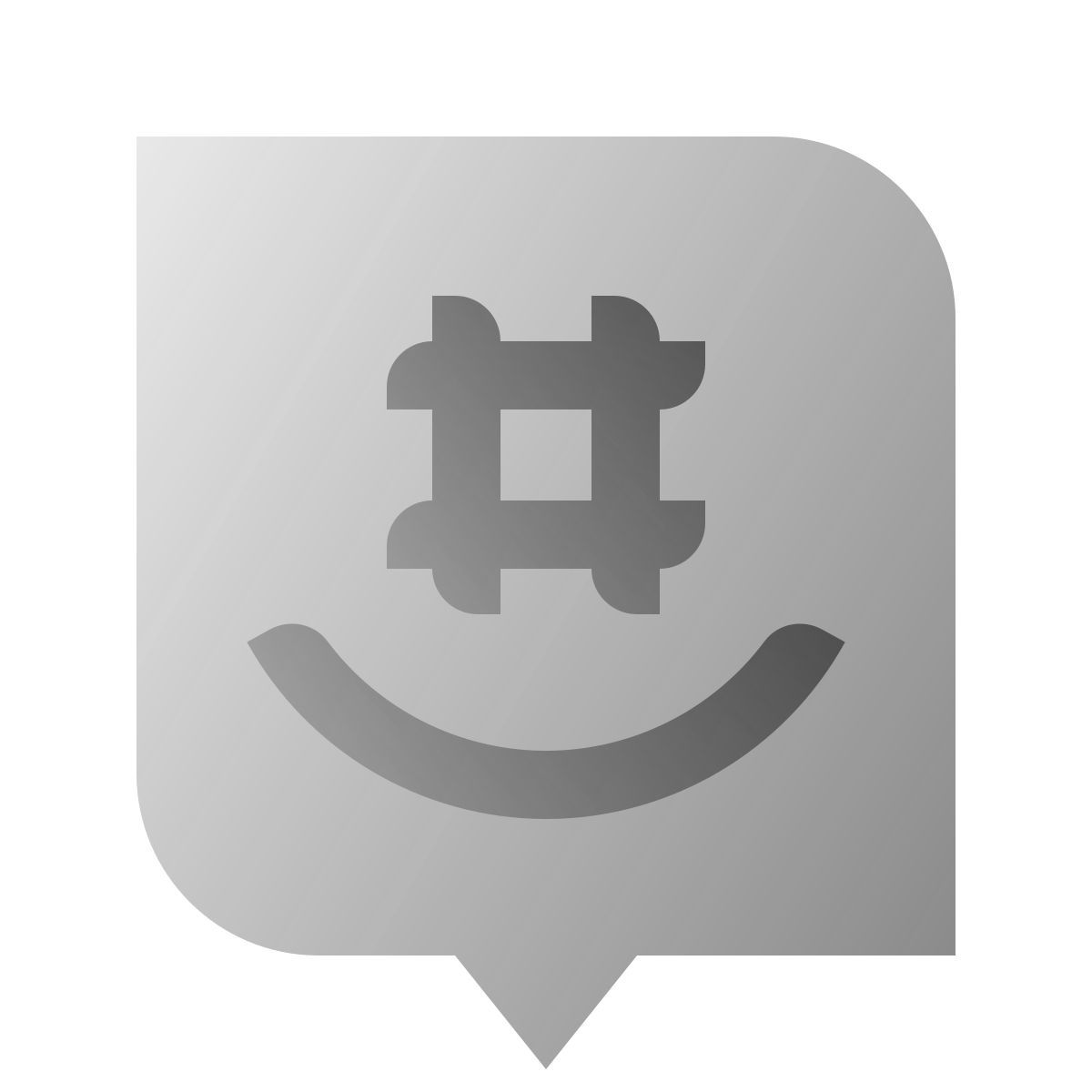 deco duotone style 群我 icon