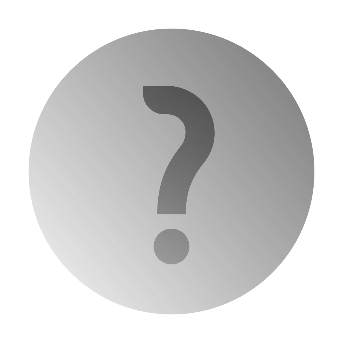 deco duotone style help icon