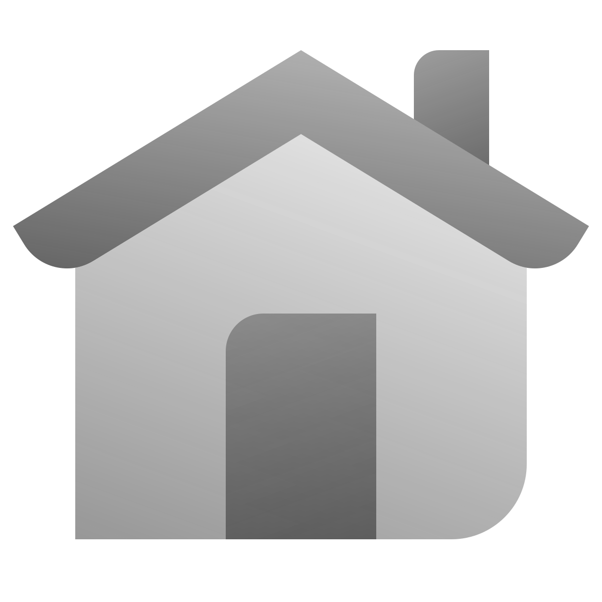 deco duotone style home icon