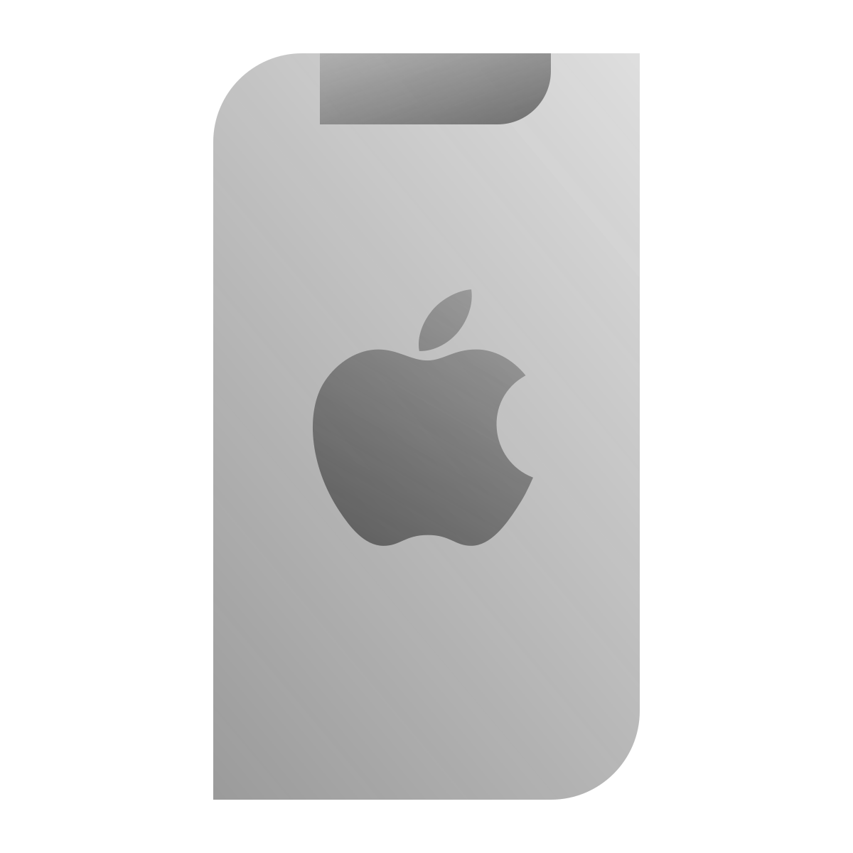 deco duotone style iphone x icon
