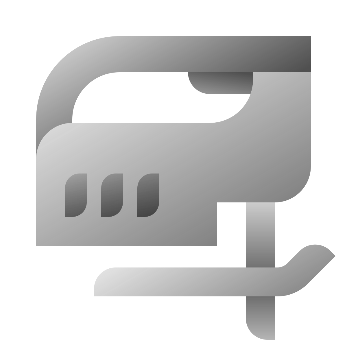 deco duotone style jigsaw icon