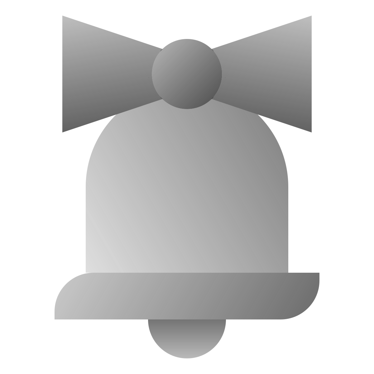 deco duotone style jingle bell icon
