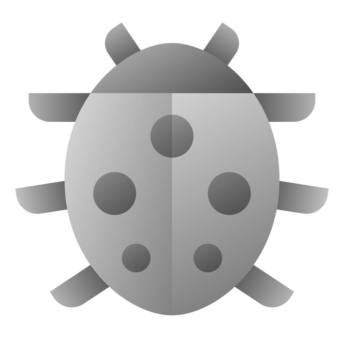 deco duotone style marienkäfer icon