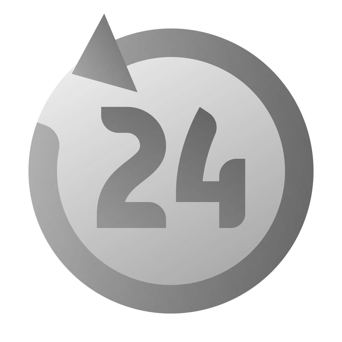 deco duotone style last 24 hours icon