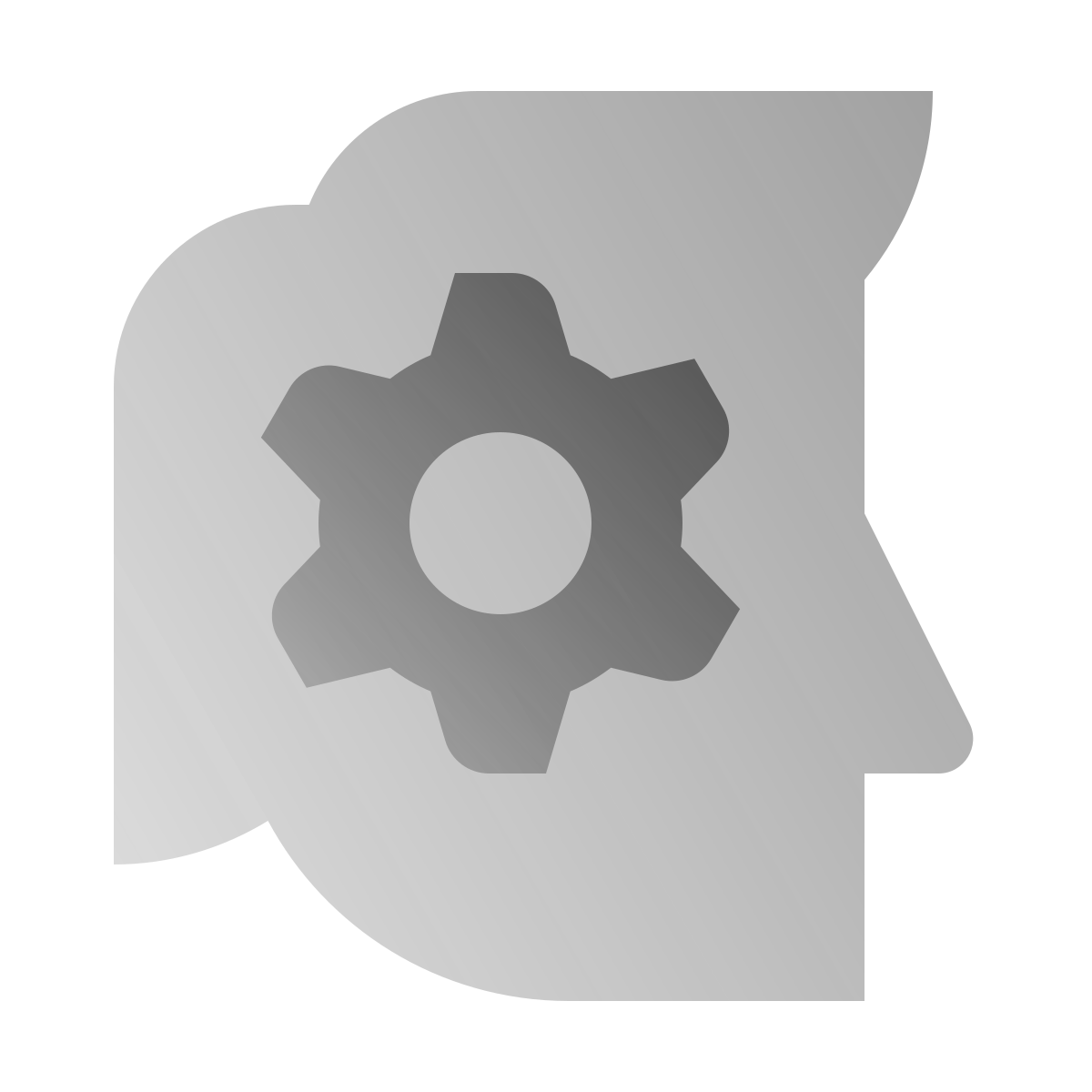 deco duotone style learning icon