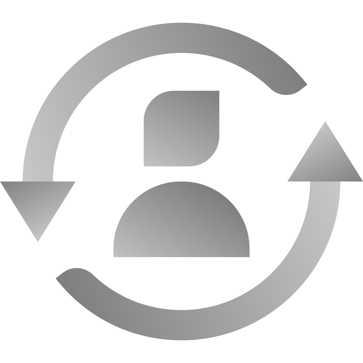 deco duotone style lifecycle icon
