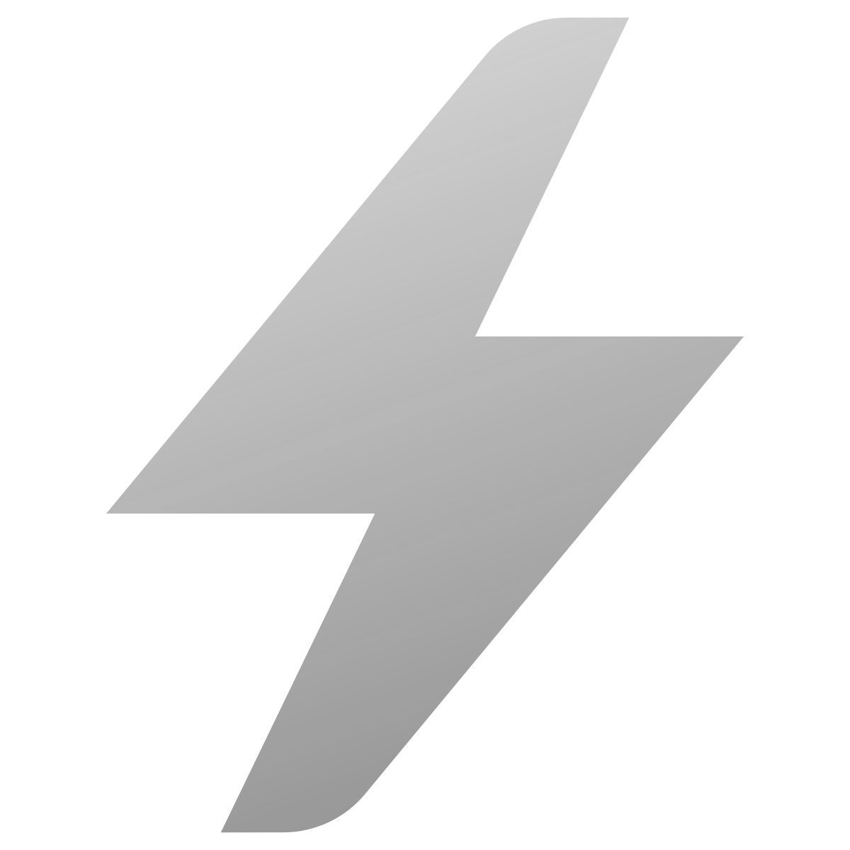 deco duotone style relâmpago icon