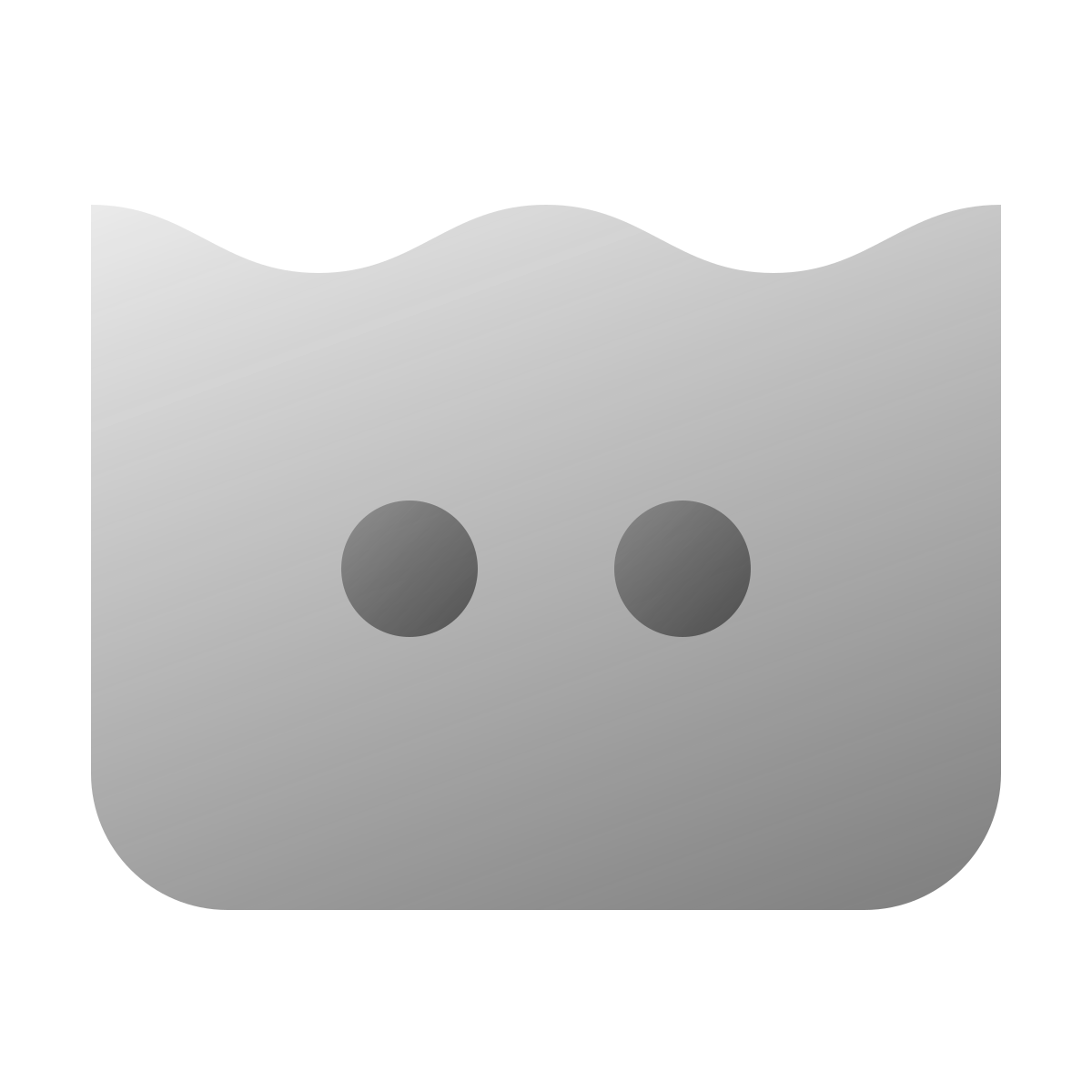 deco duotone style machine wash warm icon