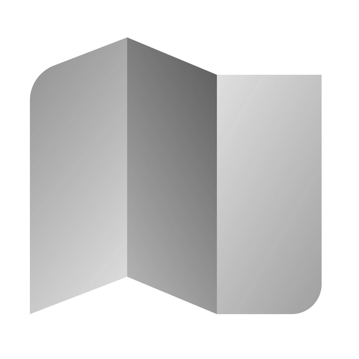 deco duotone style mappa icon