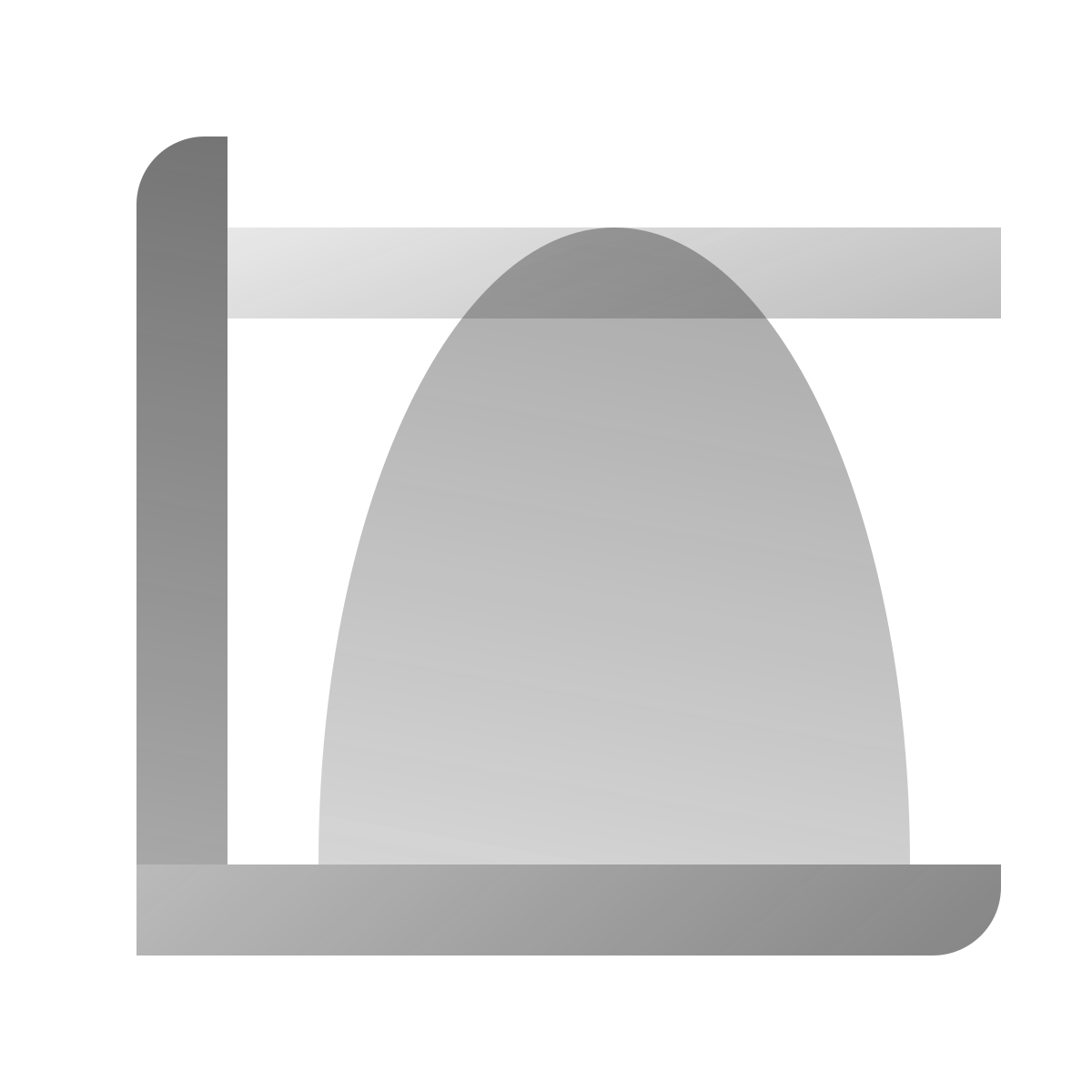 deco duotone style maximum value icon