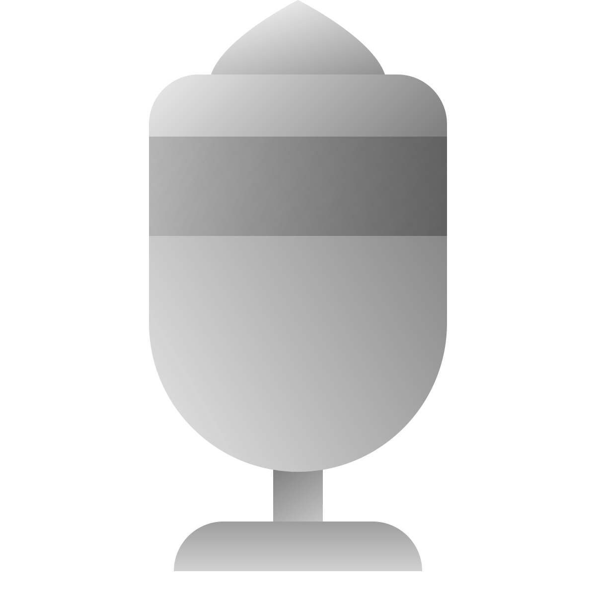 deco duotone style milkshake icon