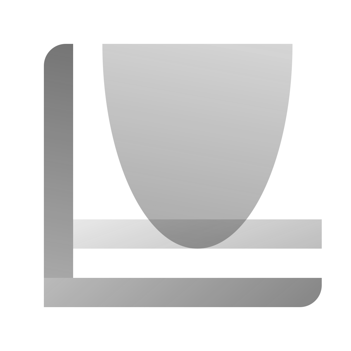 deco duotone style minimum value icon