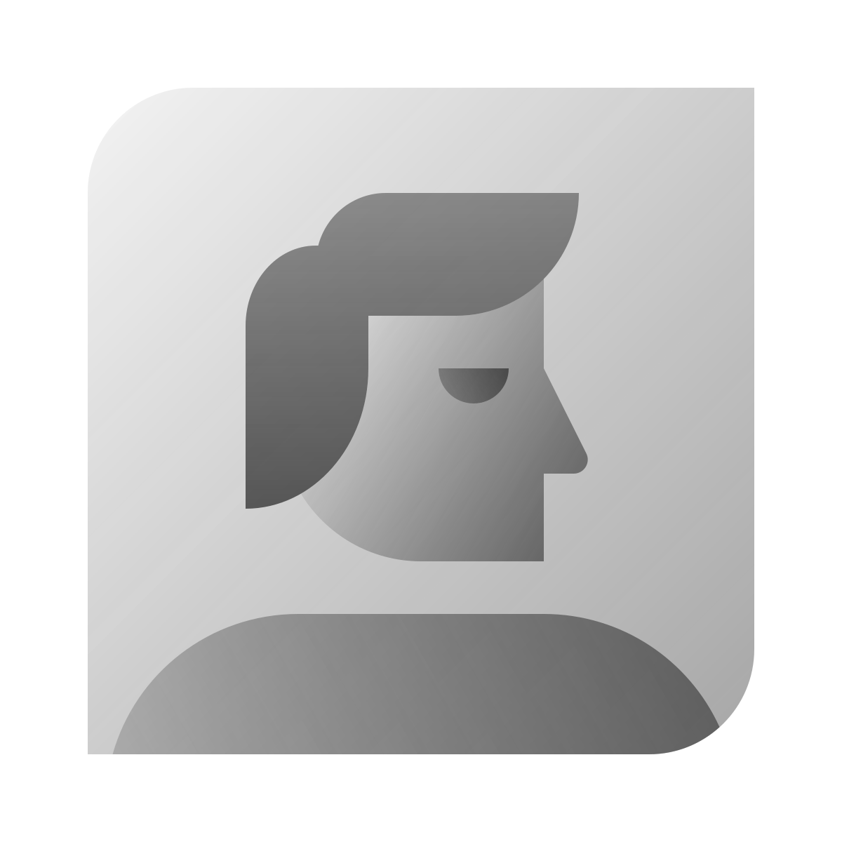 deco duotone style name icon