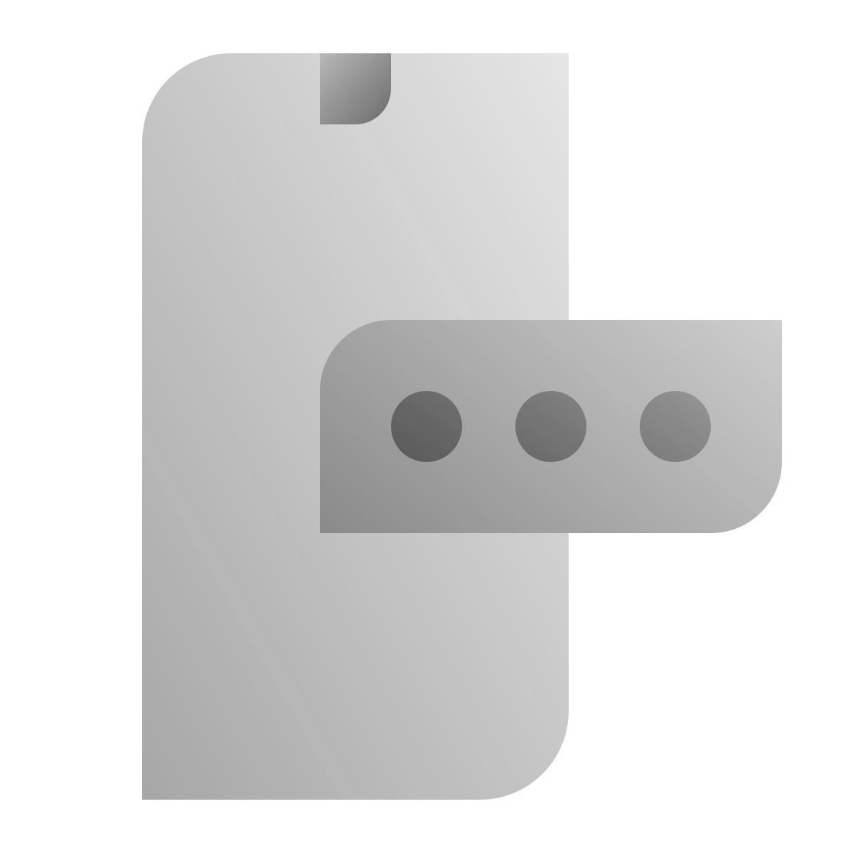 deco duotone style one time password icon
