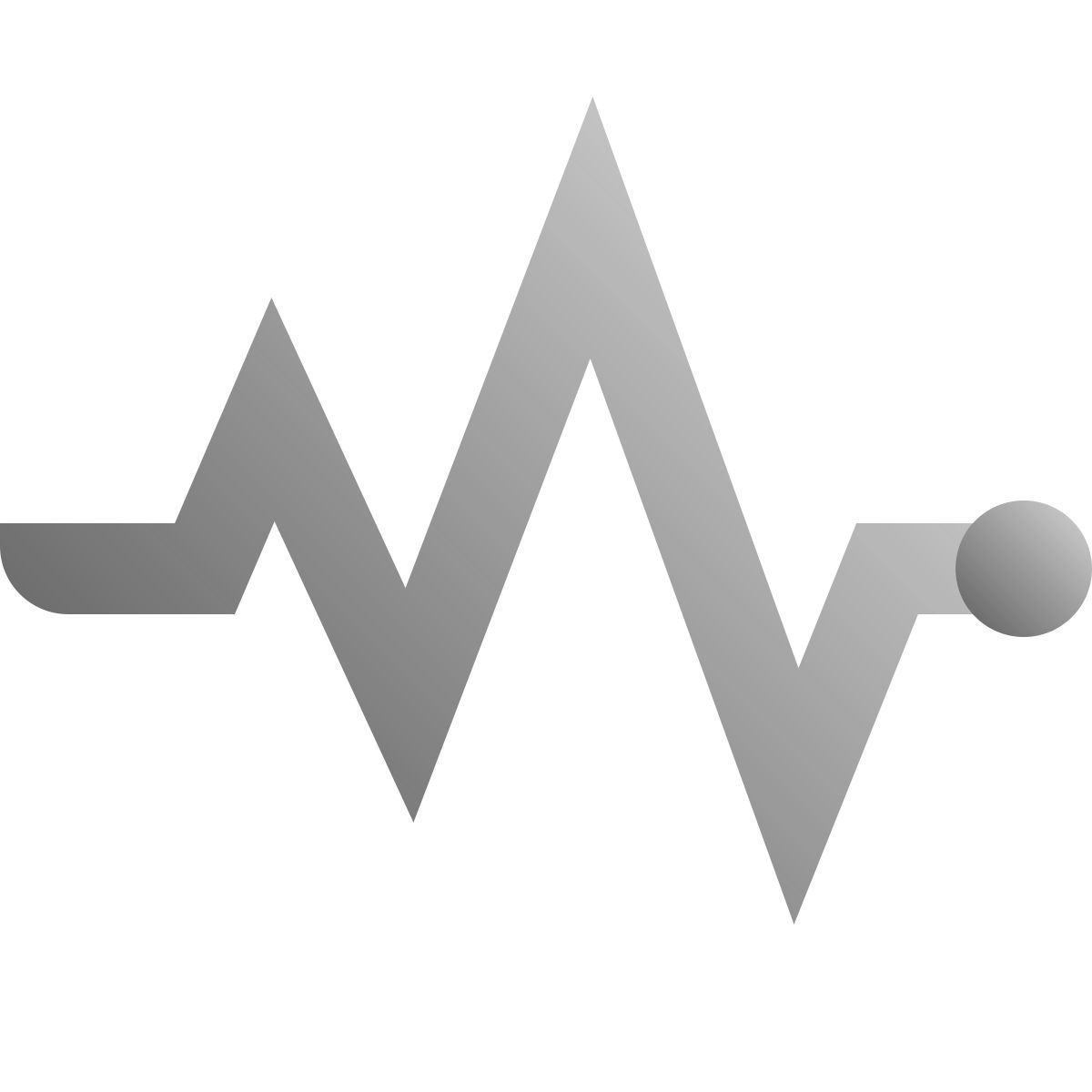 deco duotone style pulse icon