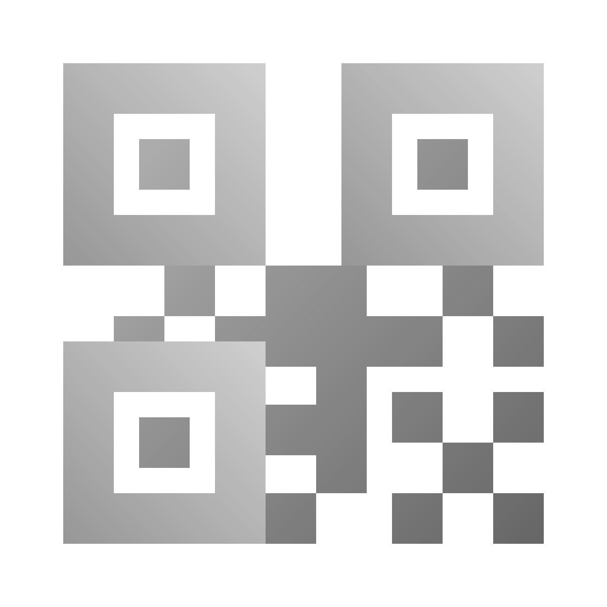 deco duotone style 二维码 icon