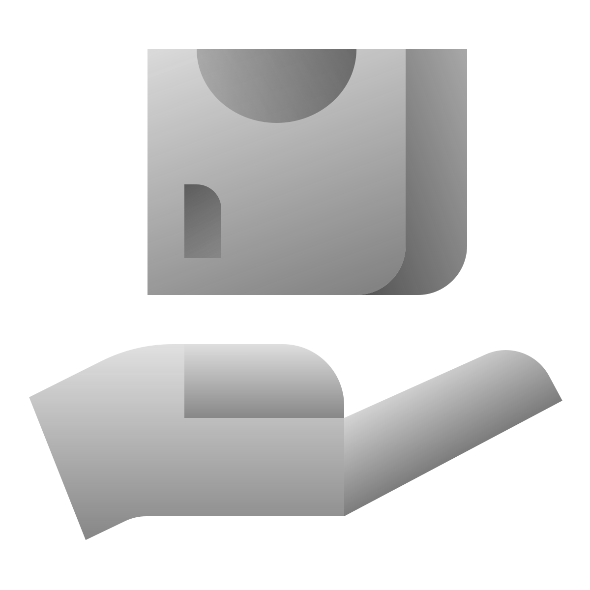 deco duotone style refund icon