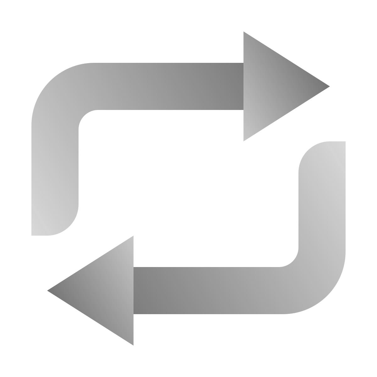 deco duotone style repeat icon