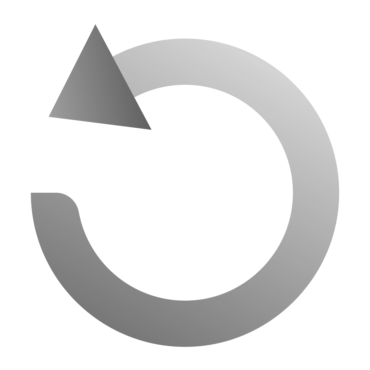 deco duotone style rotate icon