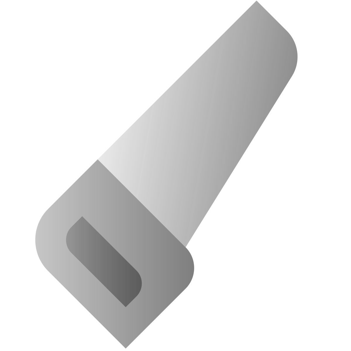 deco duotone style säge icon