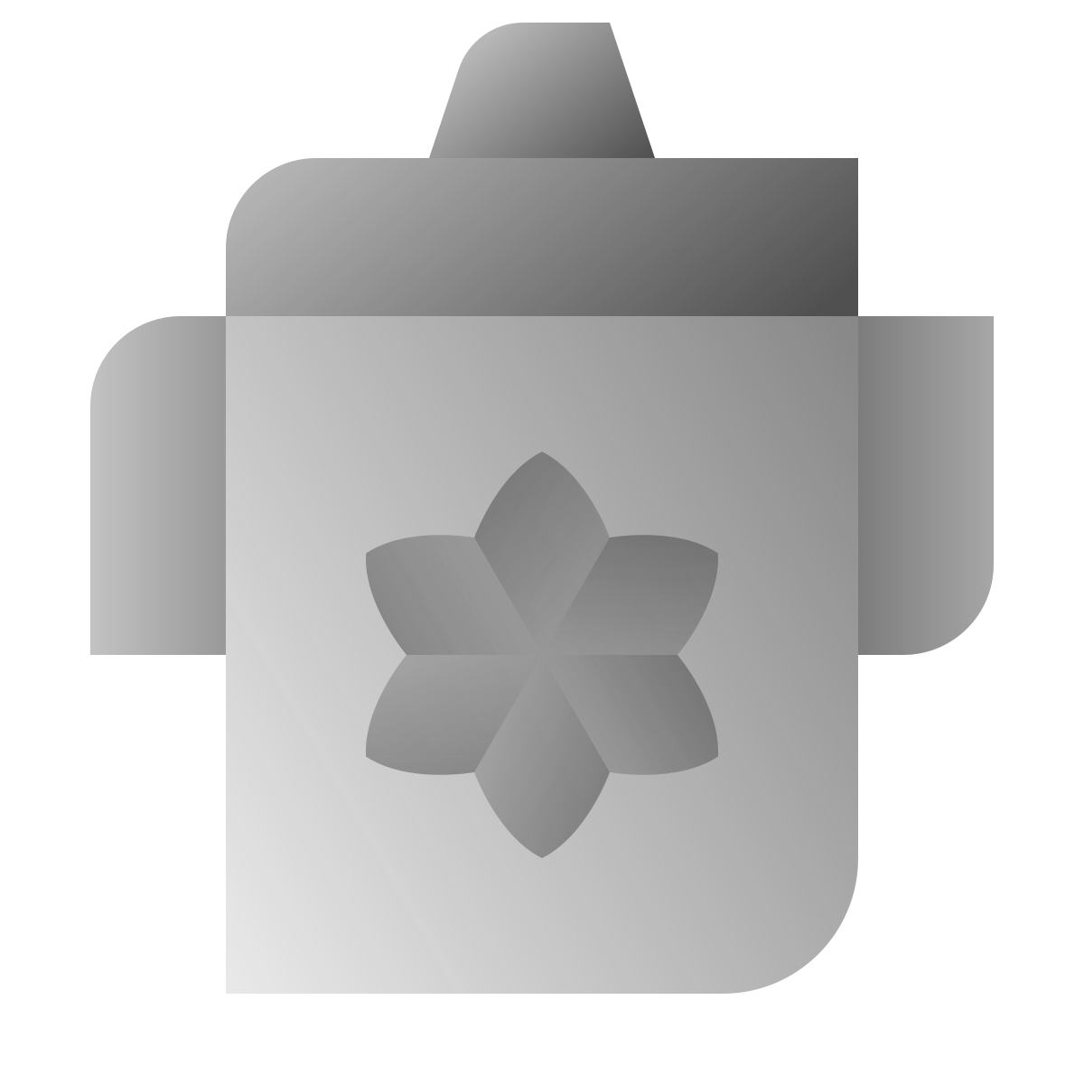 deco duotone style sippy cup icon