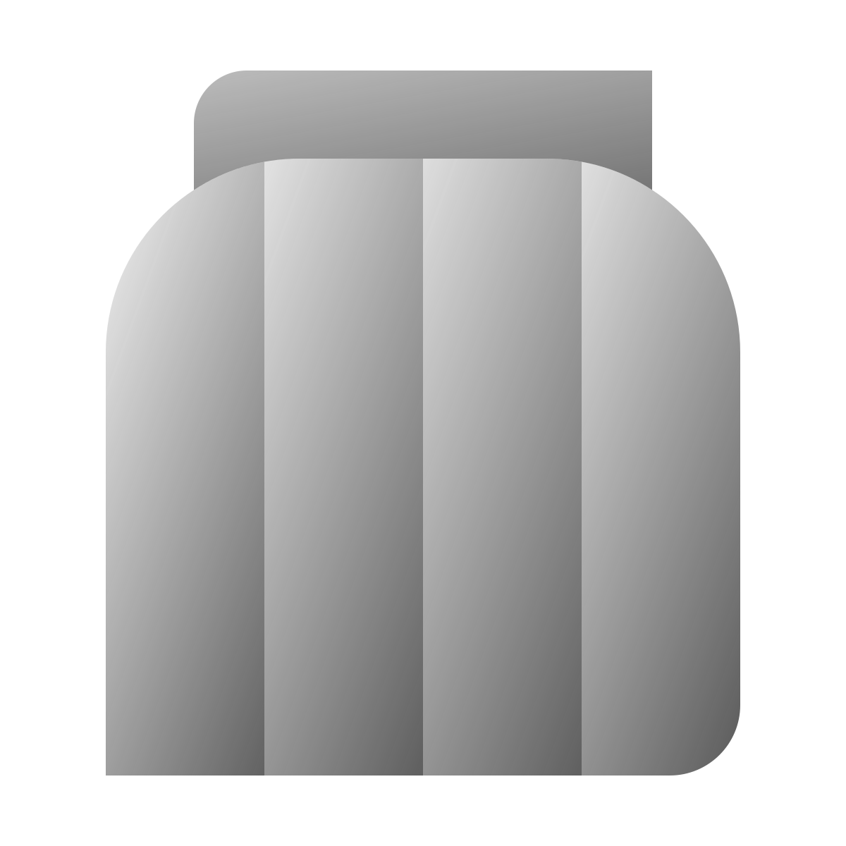 deco duotone style skirt icon