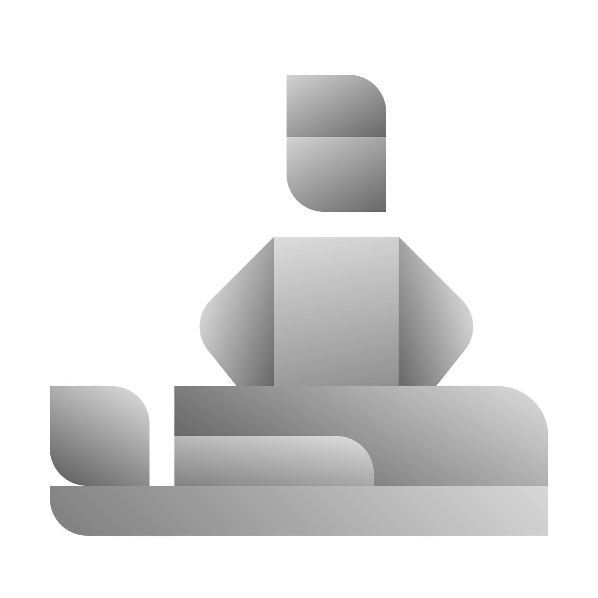 deco duotone style surgeon icon