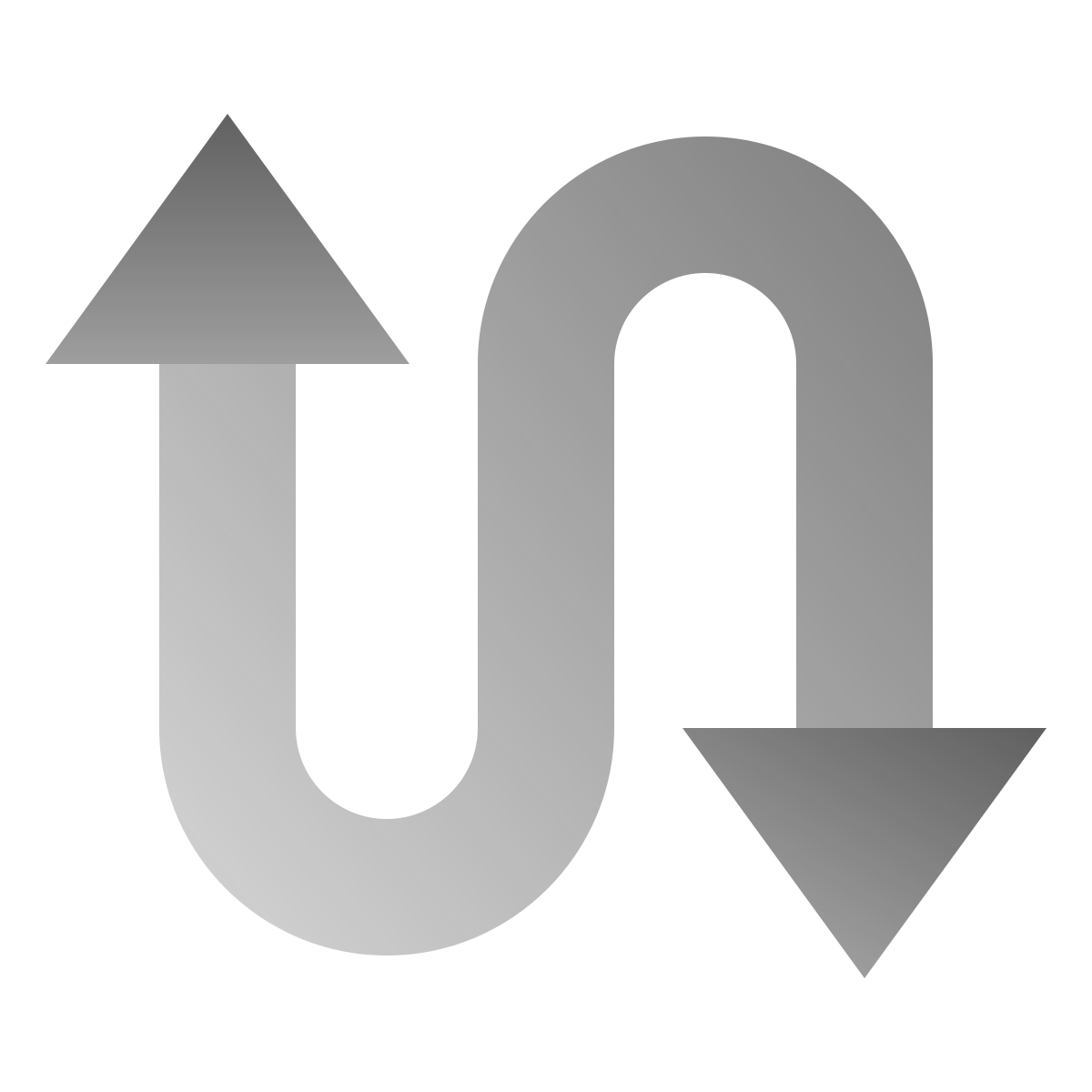 deco duotone style swap icon