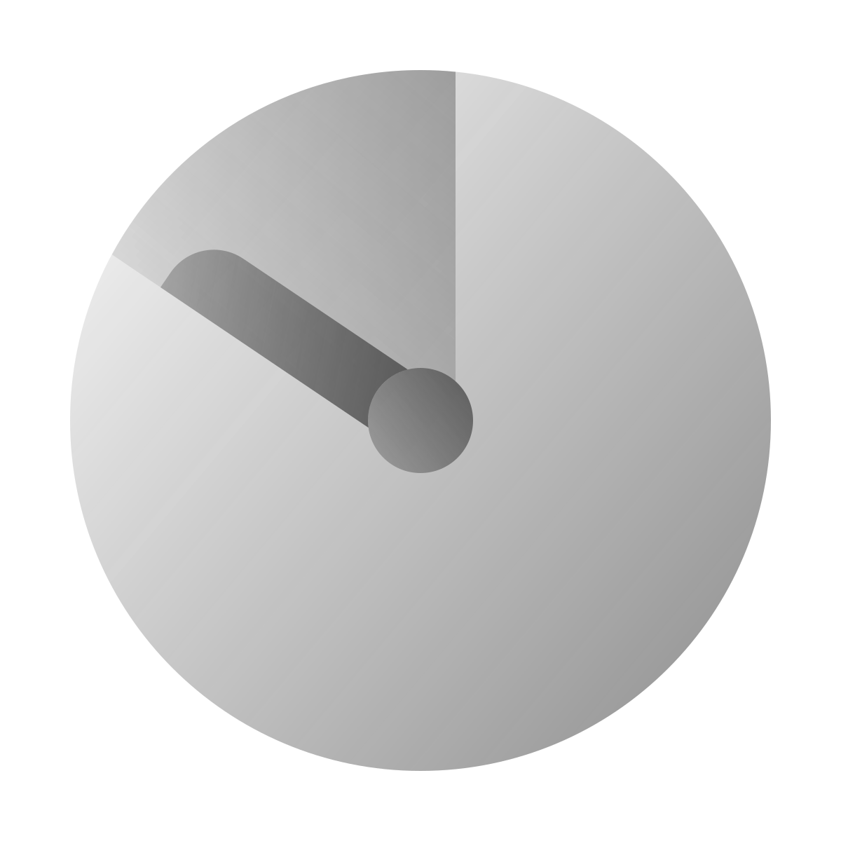 deco duotone style timer icon
