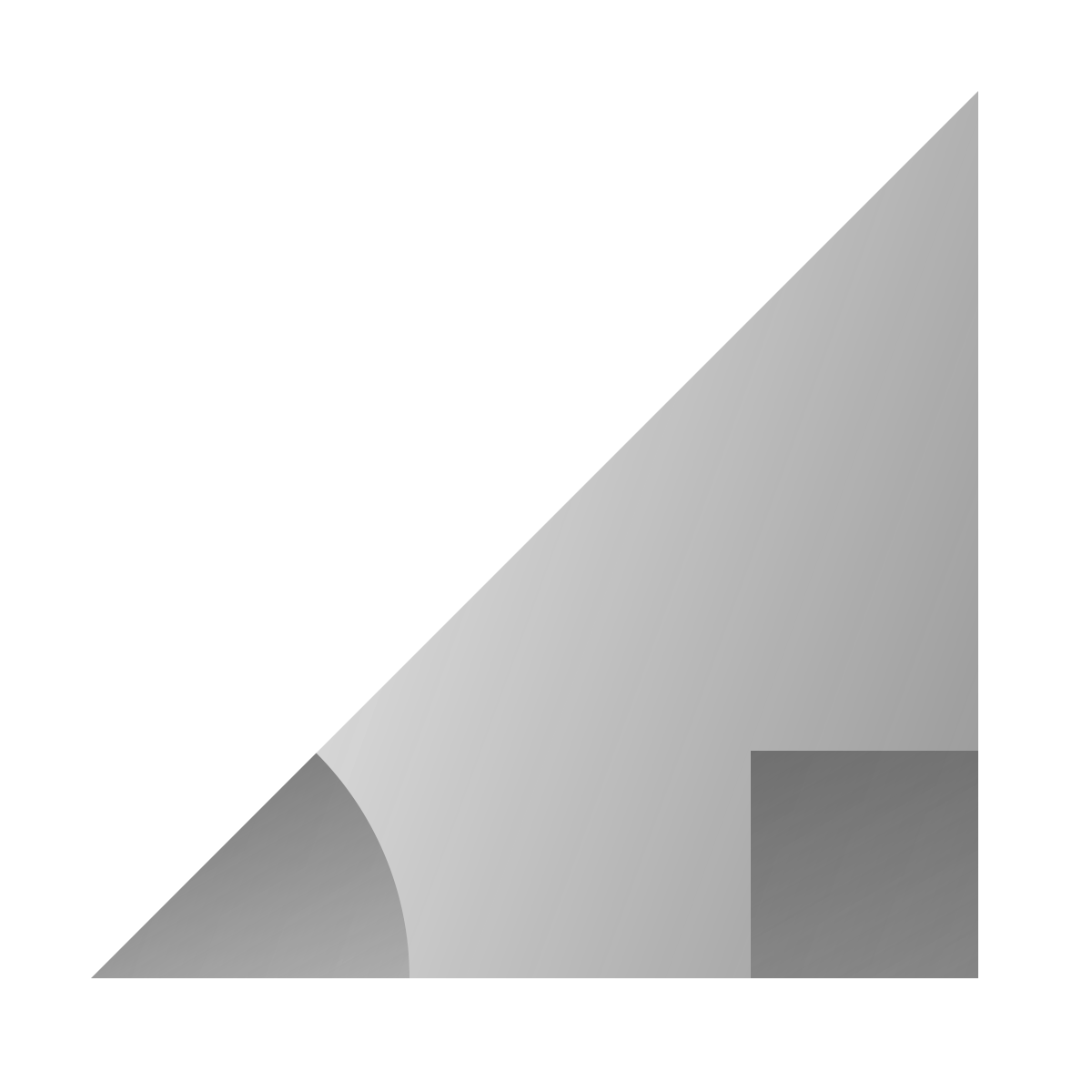 deco duotone style trigonometry icon