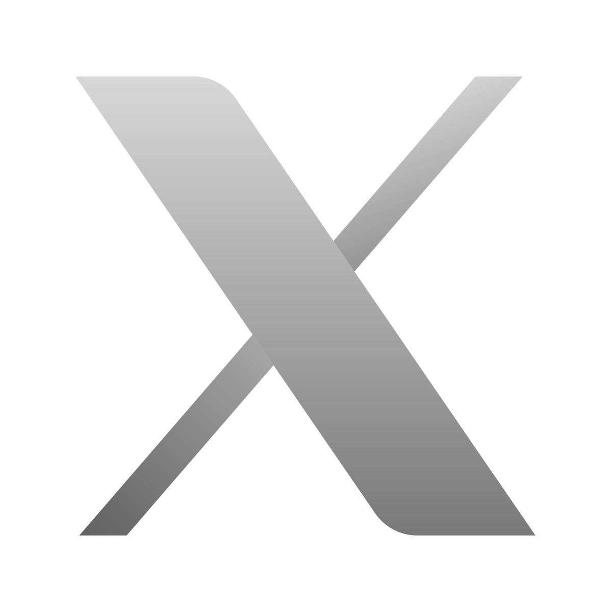 deco duotone style twitterx icon