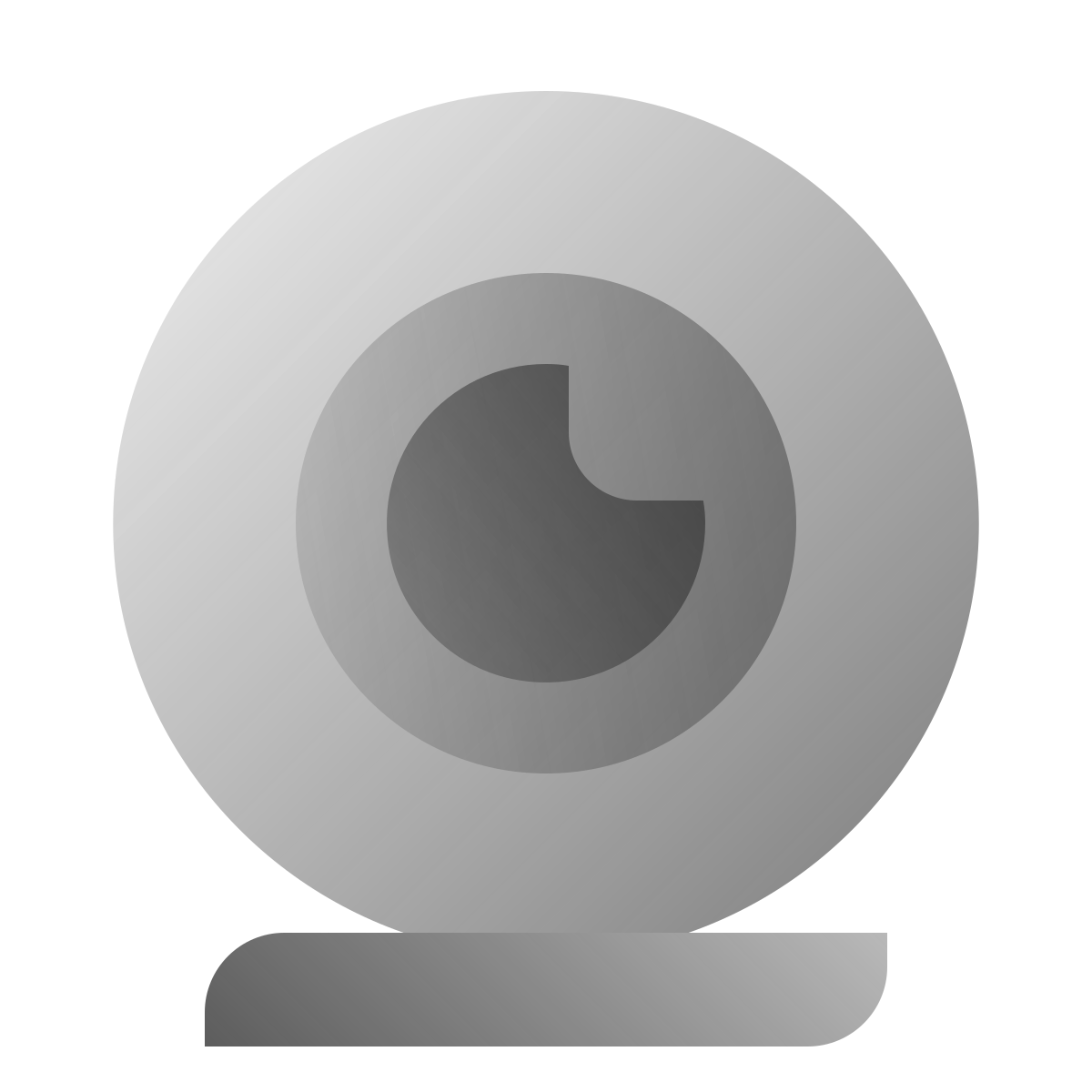 deco duotone style webcam icon