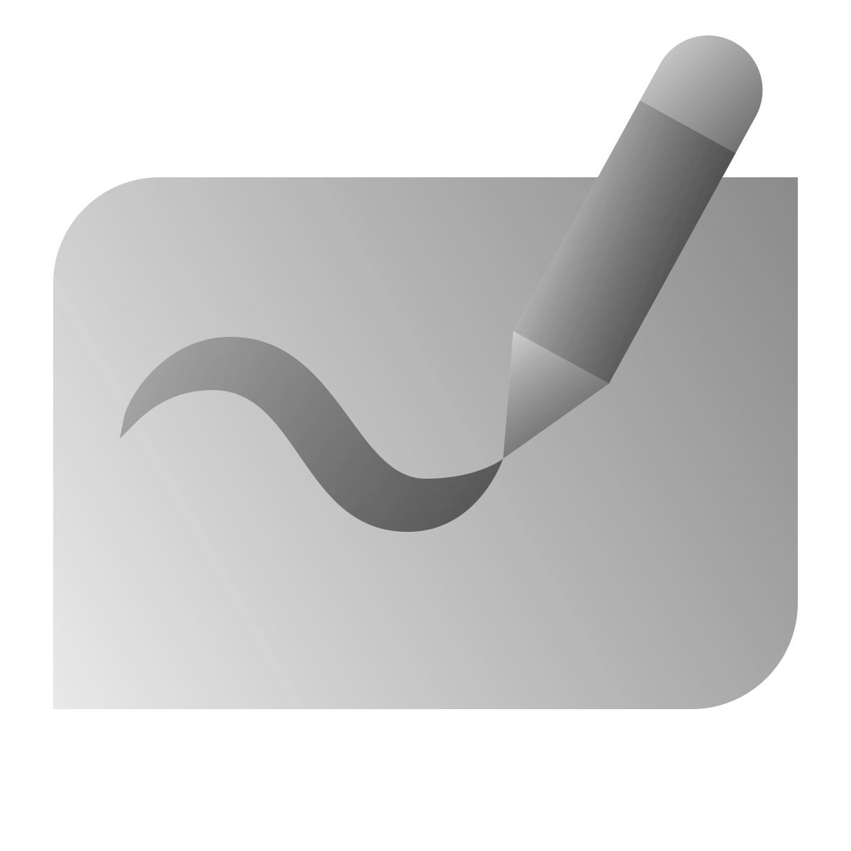 deco duotone style pizarron icon