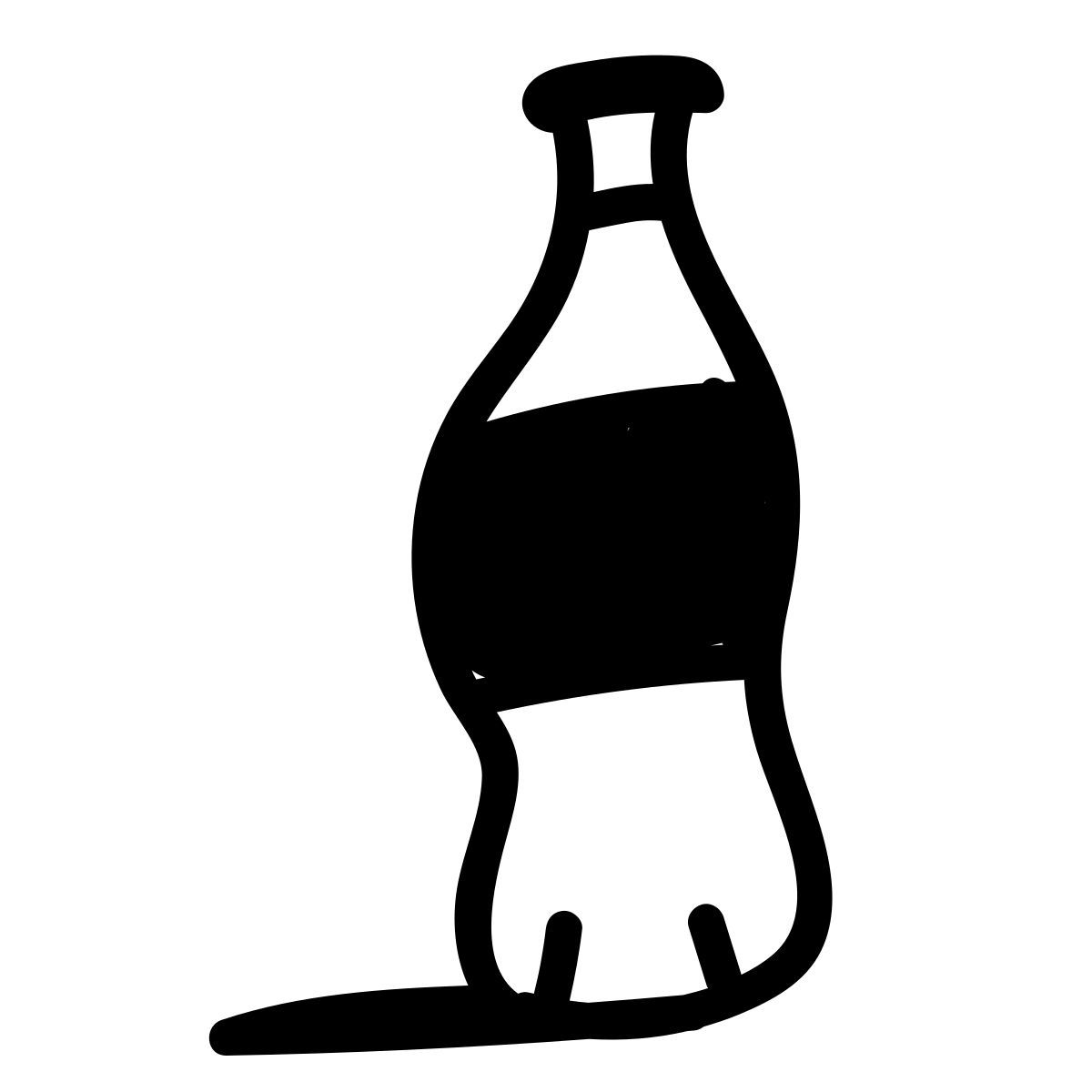 doodle line style reajuste salarial icon