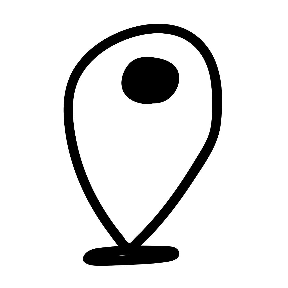 doodle line style 채점자 icon