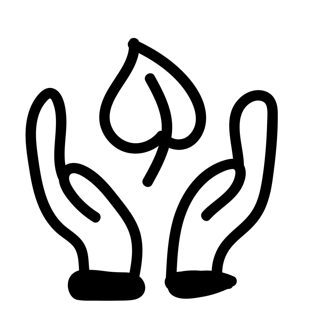 doodle line style 可持续发展 icon